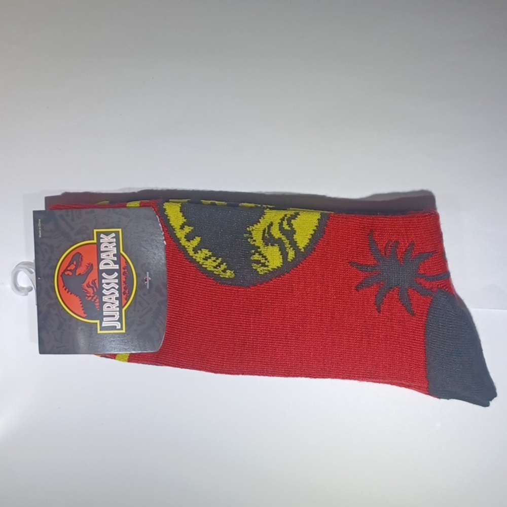 Jurassic Park Socks NWT